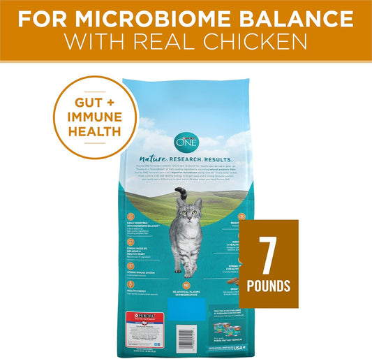 Purina ONE Cat Food – Real Chicken, 7 lb.