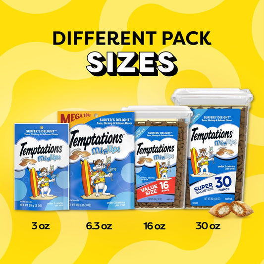 Temptations MixUps Cat Treats – Surfer's Delight, 30 oz.