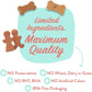 Portland Pet Pumpkin Dog Treats – Grain-Free, Natural, 3-Pack (5 oz).