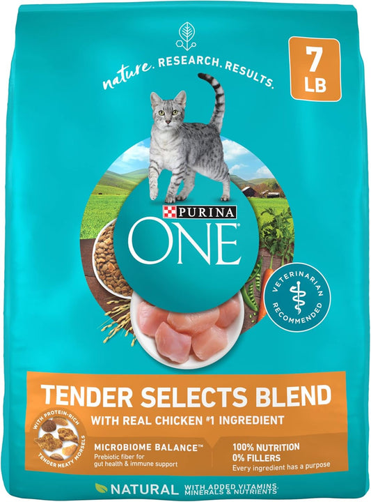 Purina ONE Cat Food – Real Chicken, 7 lb.