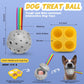 Dog Puzzle Toy – Treat-Dispensing, Chewable, for 10–80 lbs, Easy-Clean & Interactive.