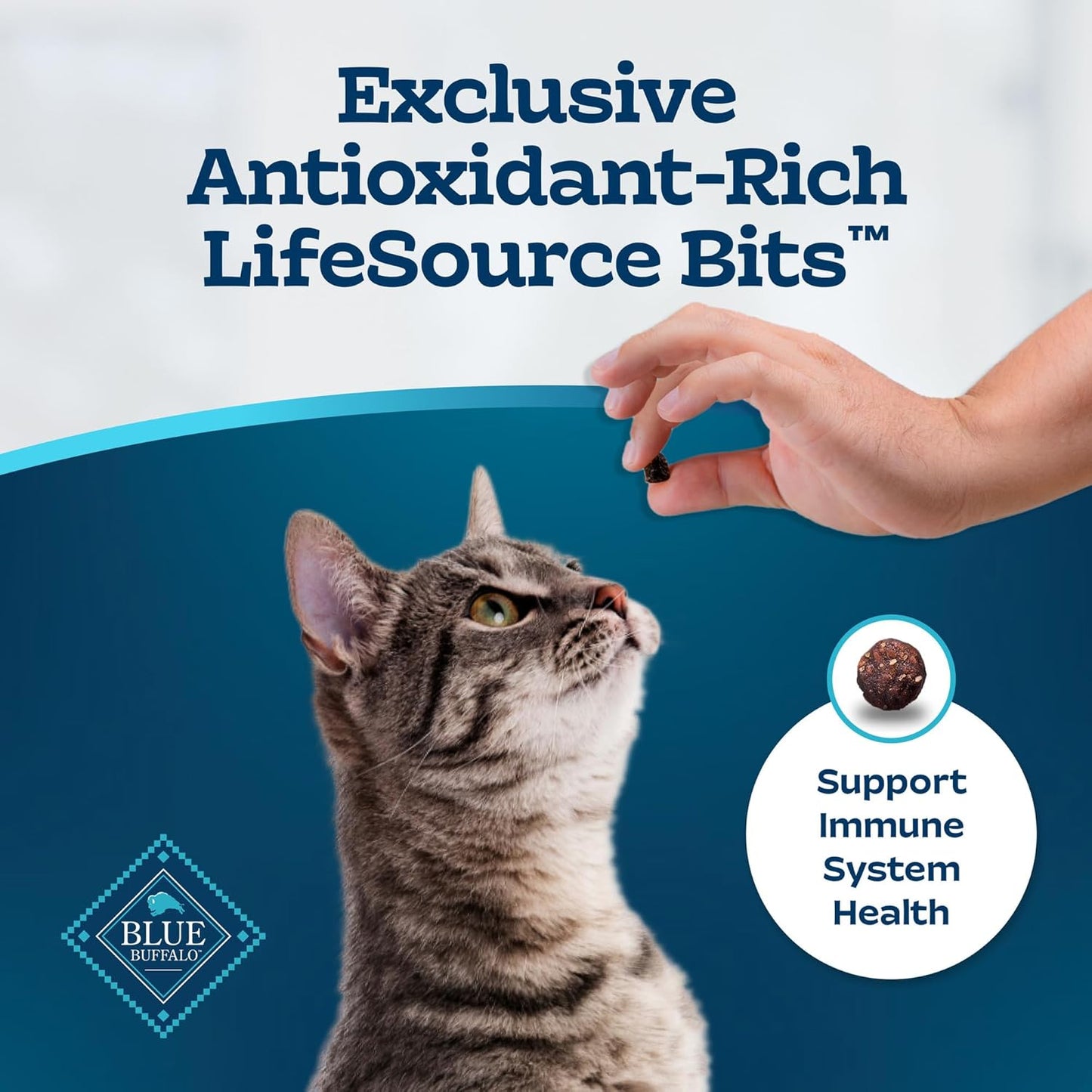 Blue Buffalo Tastefuls Cat Food – Chicken & Turkey, 15 lb.