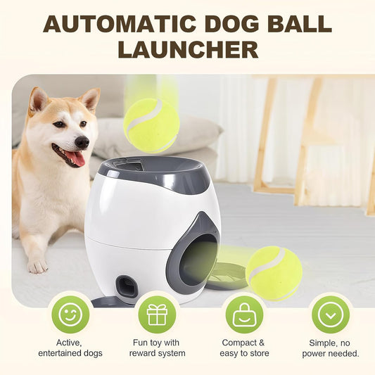 Interactive Dog Puzzle Toy – Smart, Food-Dispensing,