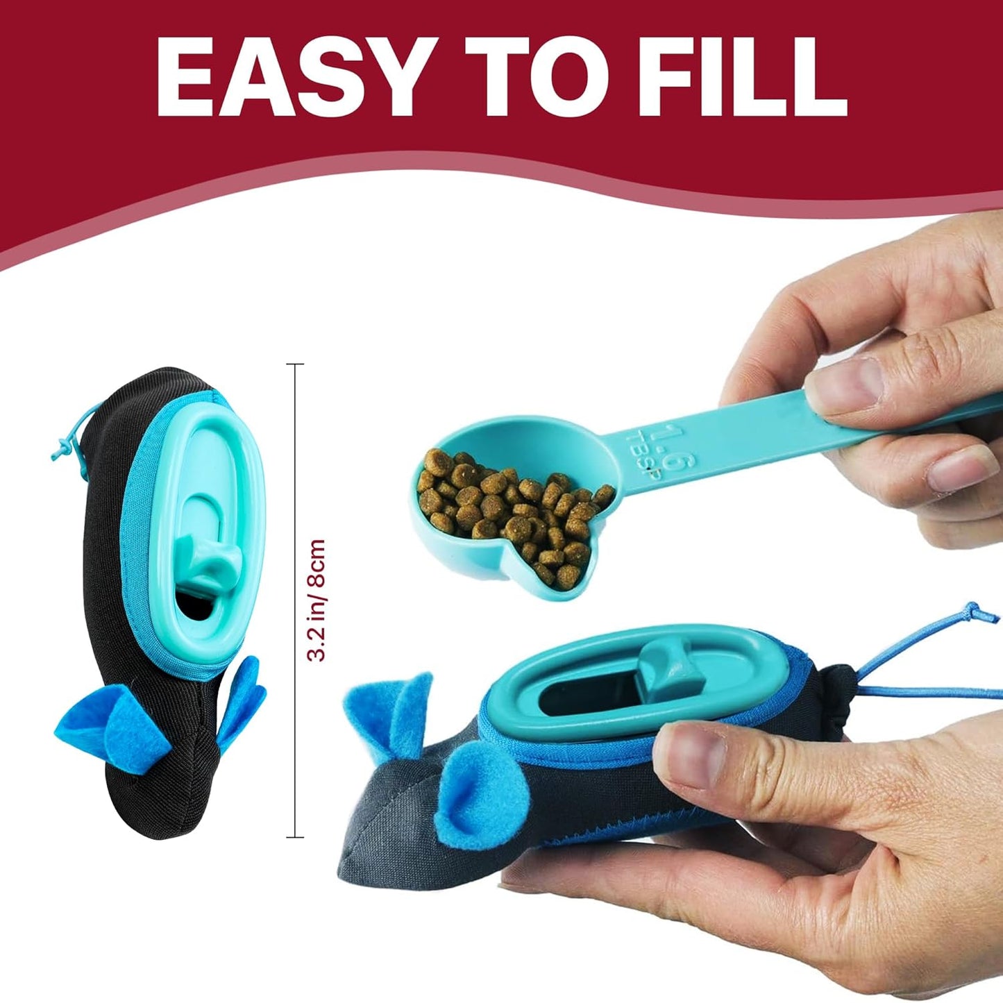 SPOT Cat Treat Toy – Feeder Mouse for Play & Health.