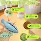 2pcs Cat Toys – Silicone Chew & Treat Feeder with Catnip.