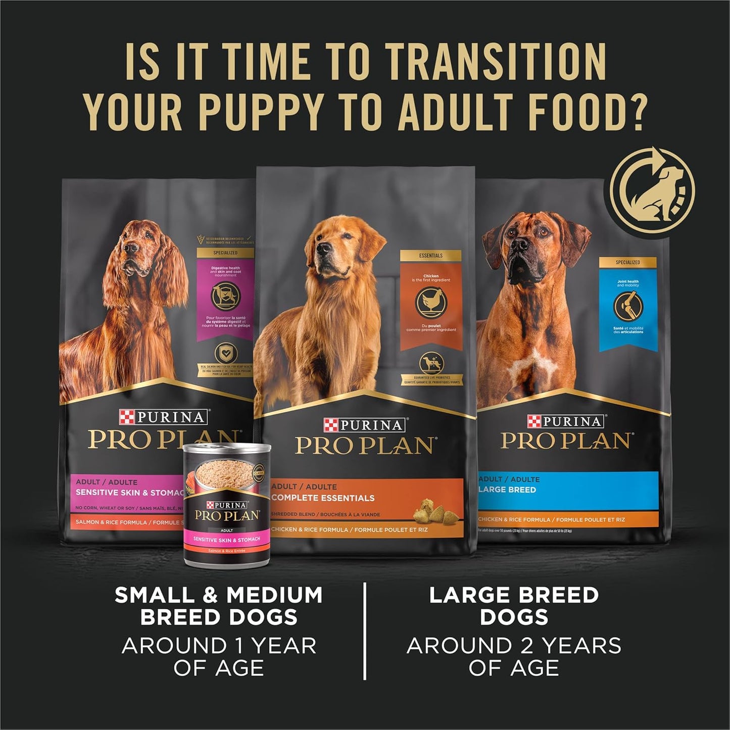Purina Pro Plan High Protein Dry Puppy Food, Chicken and Rice Formula - 18 lb. Bag