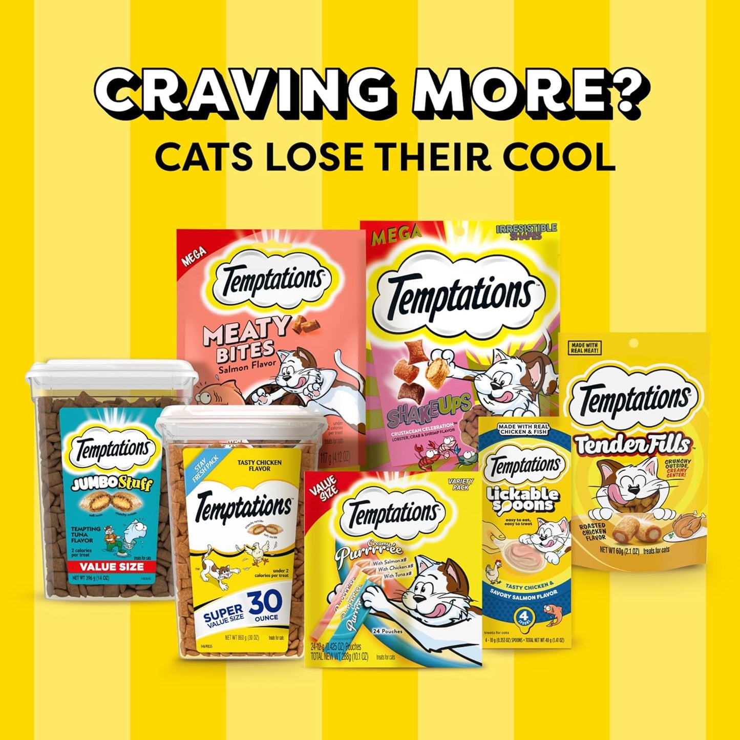 Temptations MixUps Cat Treats – Surfer's Delight, 30 oz.