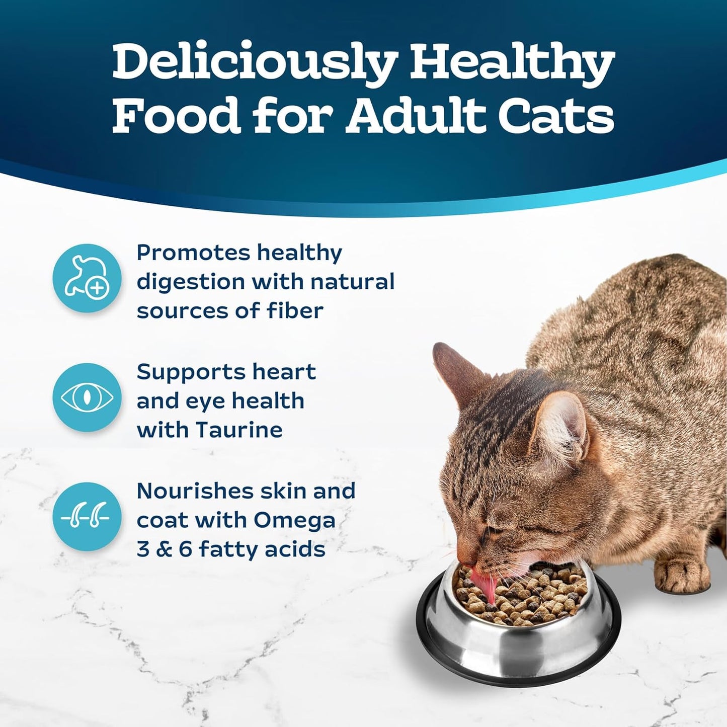 Blue Buffalo Tastefuls Cat Food – Chicken & Turkey, 15 lb.