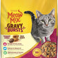 Meow Mix Gravy Bursts Dry Cat Food, Chicken, 3 LB Bag