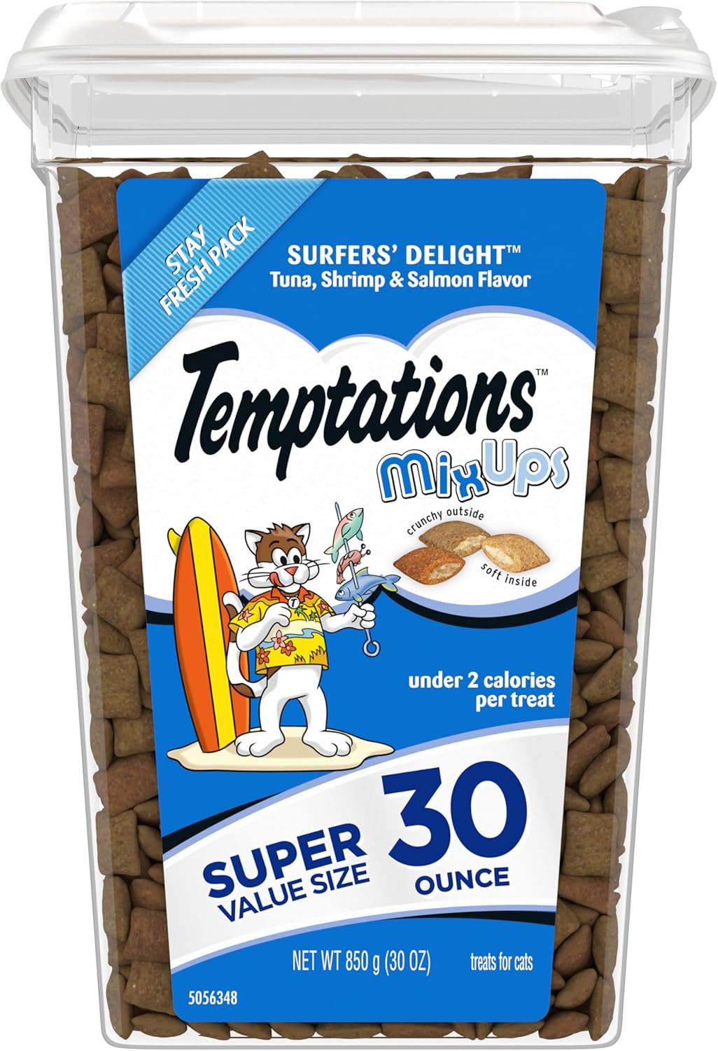 Temptations MixUps Cat Treats – Surfer's Delight, 30 oz.